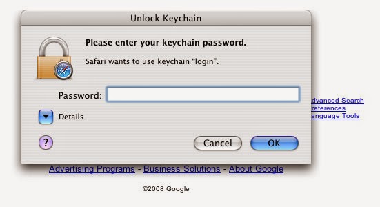 Mac Keeps Asking For Keychain Password